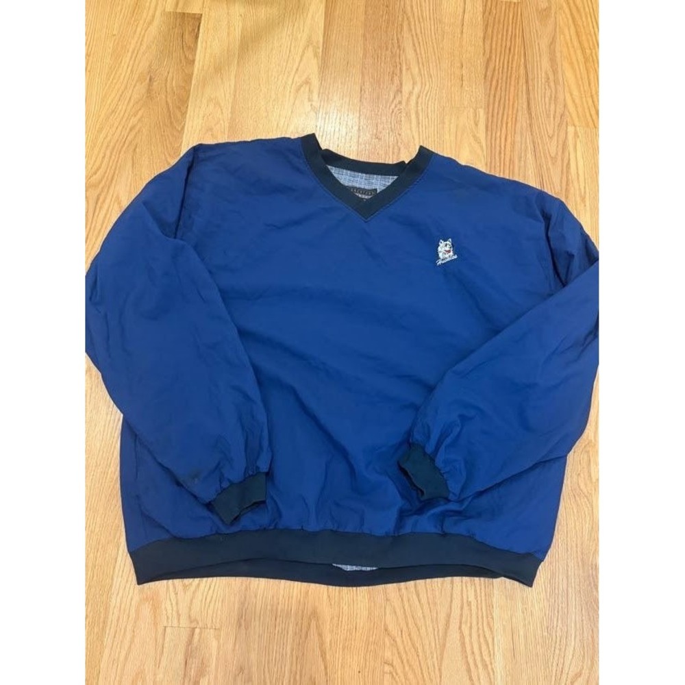 UCONN Vintage Forresters Outerwear Reversible Windbreaker‎ Lightweight Pullover